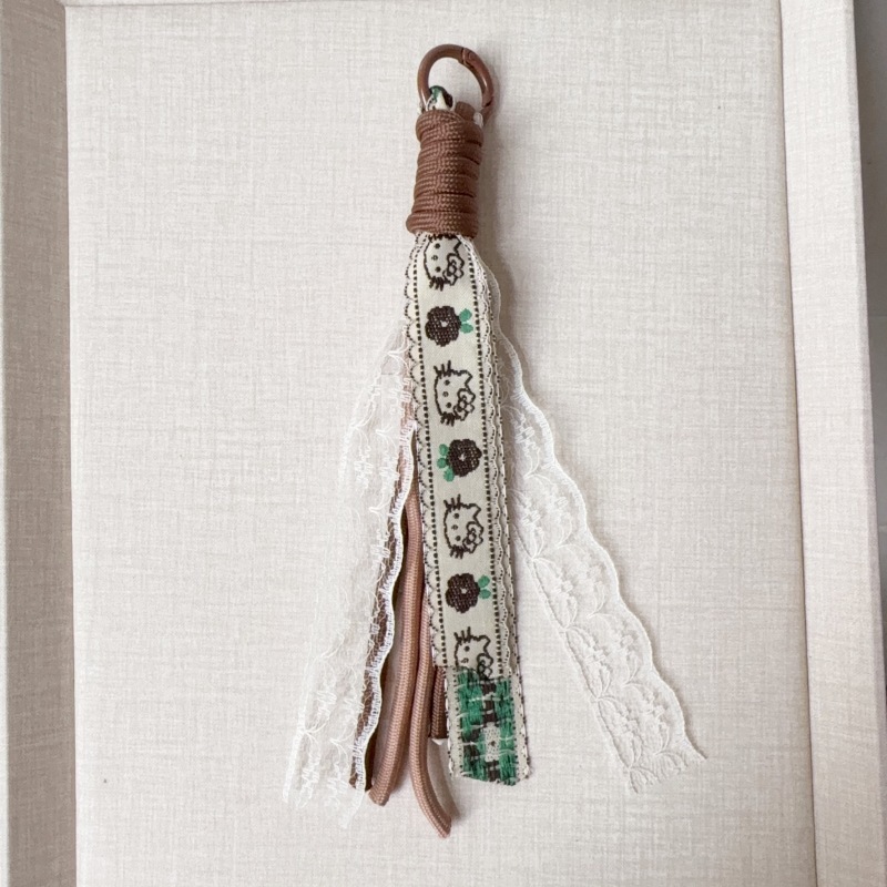 Multi-Color Braided Cord Phone Charm Bulk Woven Bag Hanging Pendant Craft Supplies