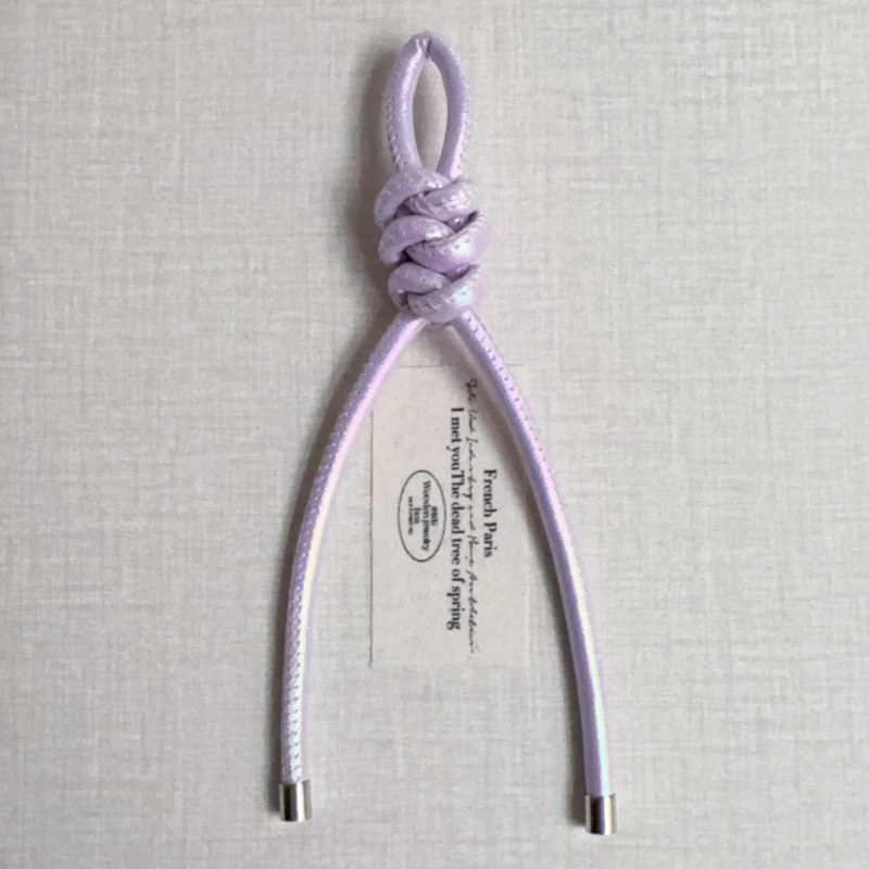 Blank Braided Woven Cord Wholesale Plain Rope for DIY Custom Bag & Phone Charms