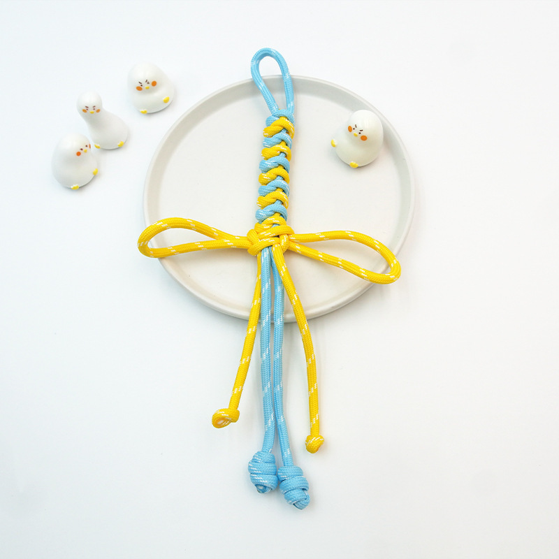 Thin Braided Cord Charm Wholesale Delicate Woven Rope for Mini Bag & Phone Pendant