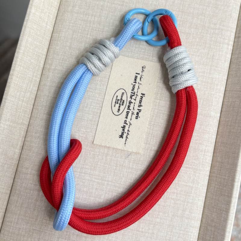 Stackable DIY Braided Cord Phone Charm, Combine Multiple Woven Ropes For Layered Decor