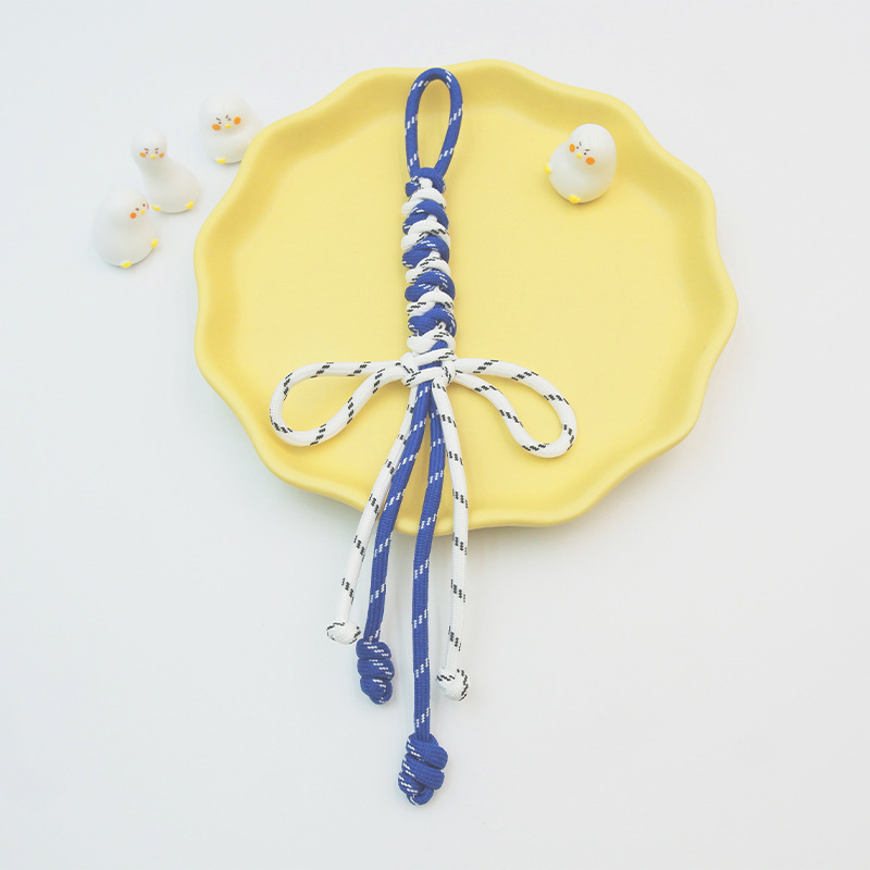 Thin Braided Cord Charm Wholesale Delicate Woven Rope for Mini Bag & Phone Pendant