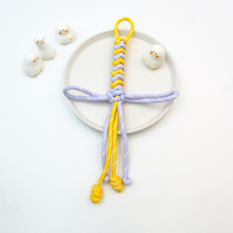 Thin Braided Cord Charm Wholesale Delicate Woven Rope for Mini Bag & Phone Pendant