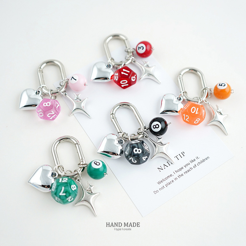 Heavy Duty Keychain Hardware, Strong Load-bearing for Car Key Fob & Multi Keys