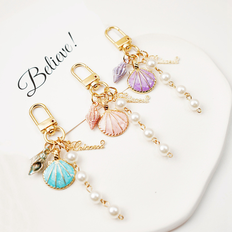 Flat Connector Keychain Pendant, Make Layered Multi-bead Keychain