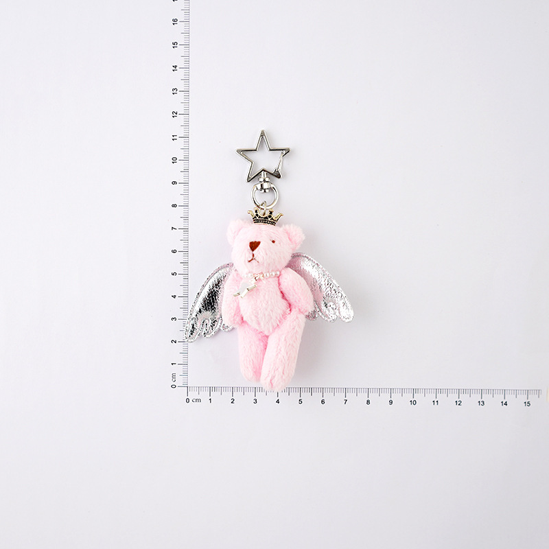 Flat Keychain Pendant Bulk Stackable DIY Key Chain Accessories for Multi-Layer Design