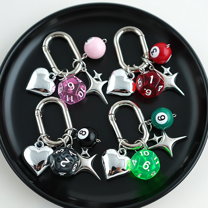 Heavy Duty Keychain Hardware, Strong Load-bearing for Car Key Fob & Multi Keys