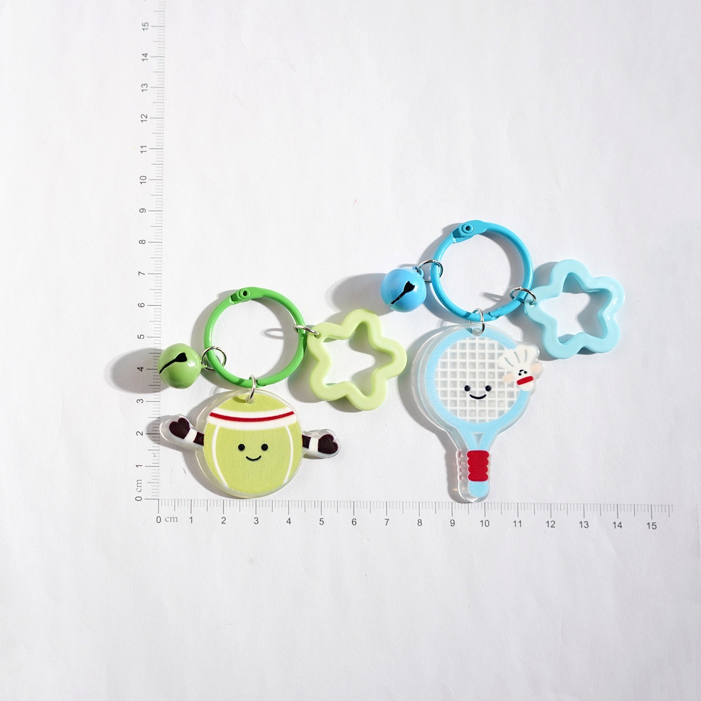 Split Spring Key Ring Keychain, Easy Assembly for Beginner DIY Crafters