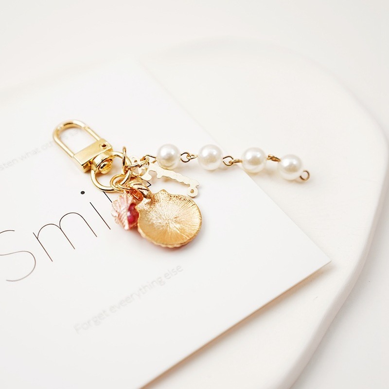 Flat Connector Keychain Pendant, Make Layered Multi-bead Keychain