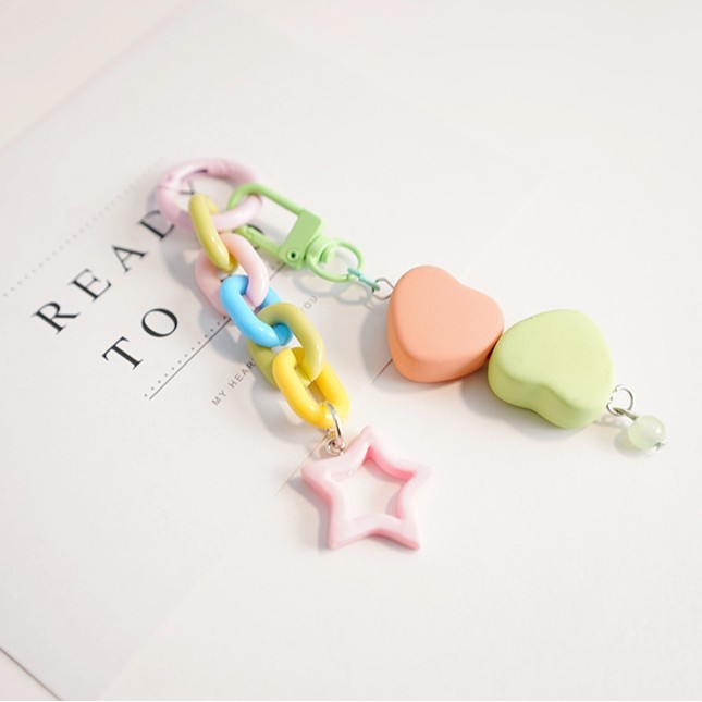 Dropshipping Keychain Pendant Wholesale, Cross-border Craft Accessory Supplies