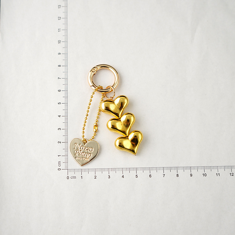 DIY Beaded Keychain Pendant Wholesale Key Chain Hardware for Glass & Acrylic Bead Craft