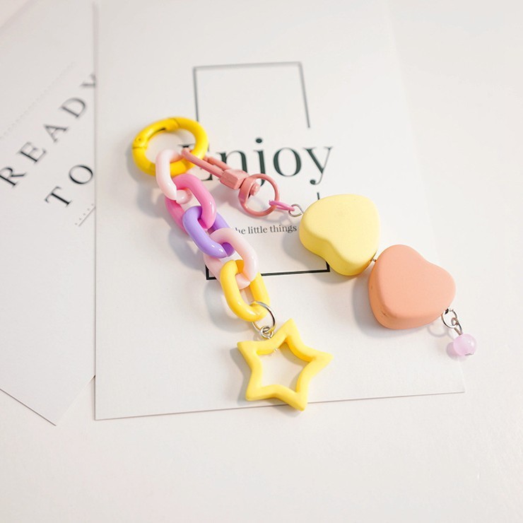 Dropshipping Keychain Pendant Wholesale, Cross-border Craft Accessory Supplies