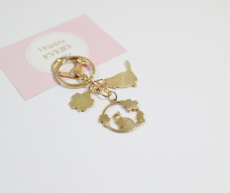 Wholesale Metal Keychain Charms, Blank Key Chain Pendants for DIY Handmade Crafts