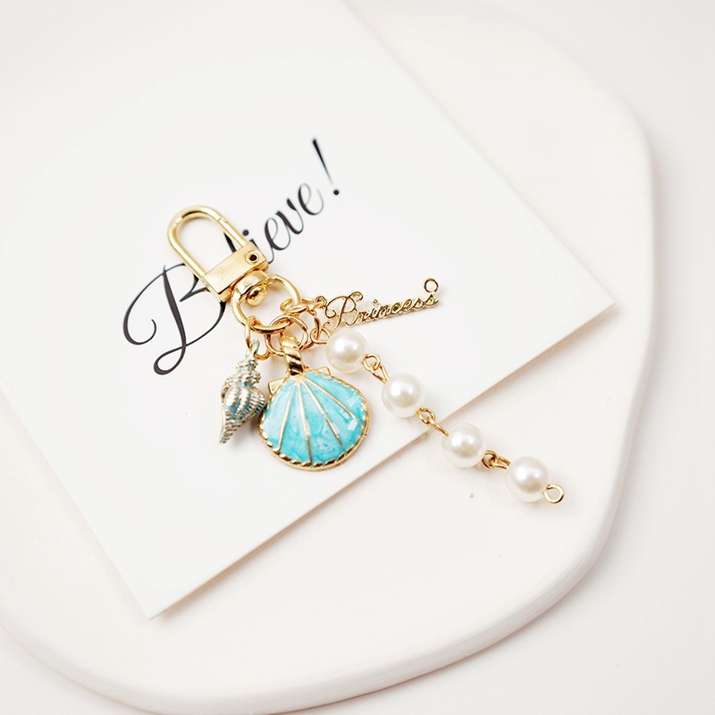 Flat Connector Keychain Pendant, Make Layered Multi-bead Keychain