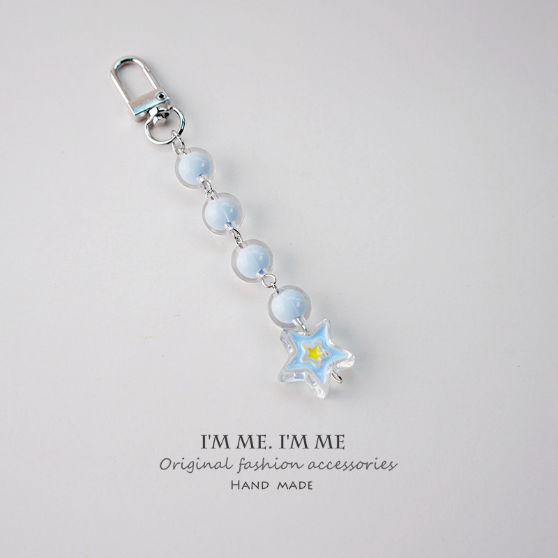 Bulk DIY Keychain Hardware Wholesale Blank Key Chain Pendants for Beaded Ornaments