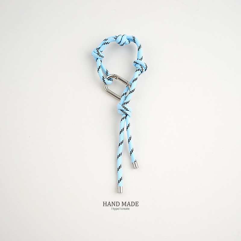 Wholesale Braided Phone Lanyard, Anti-Lost Mobile Phone Wrist Strap Charm