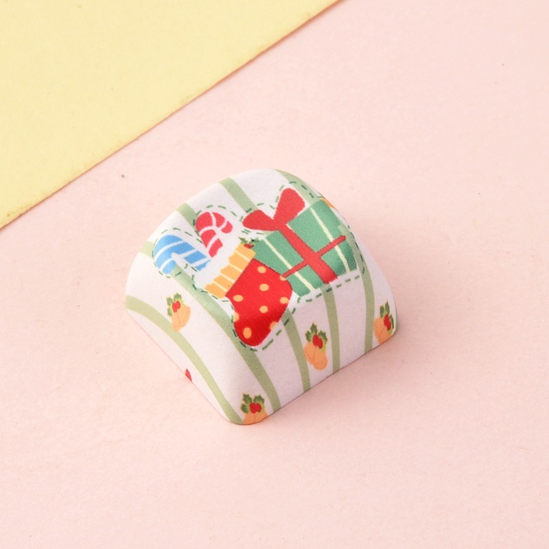 Wholesale Creative Animal Cartoon Sublimation Keycaps, Stress‑Relief Keyboard Buttons Decompression Keychain Small Bag Charm Accessories