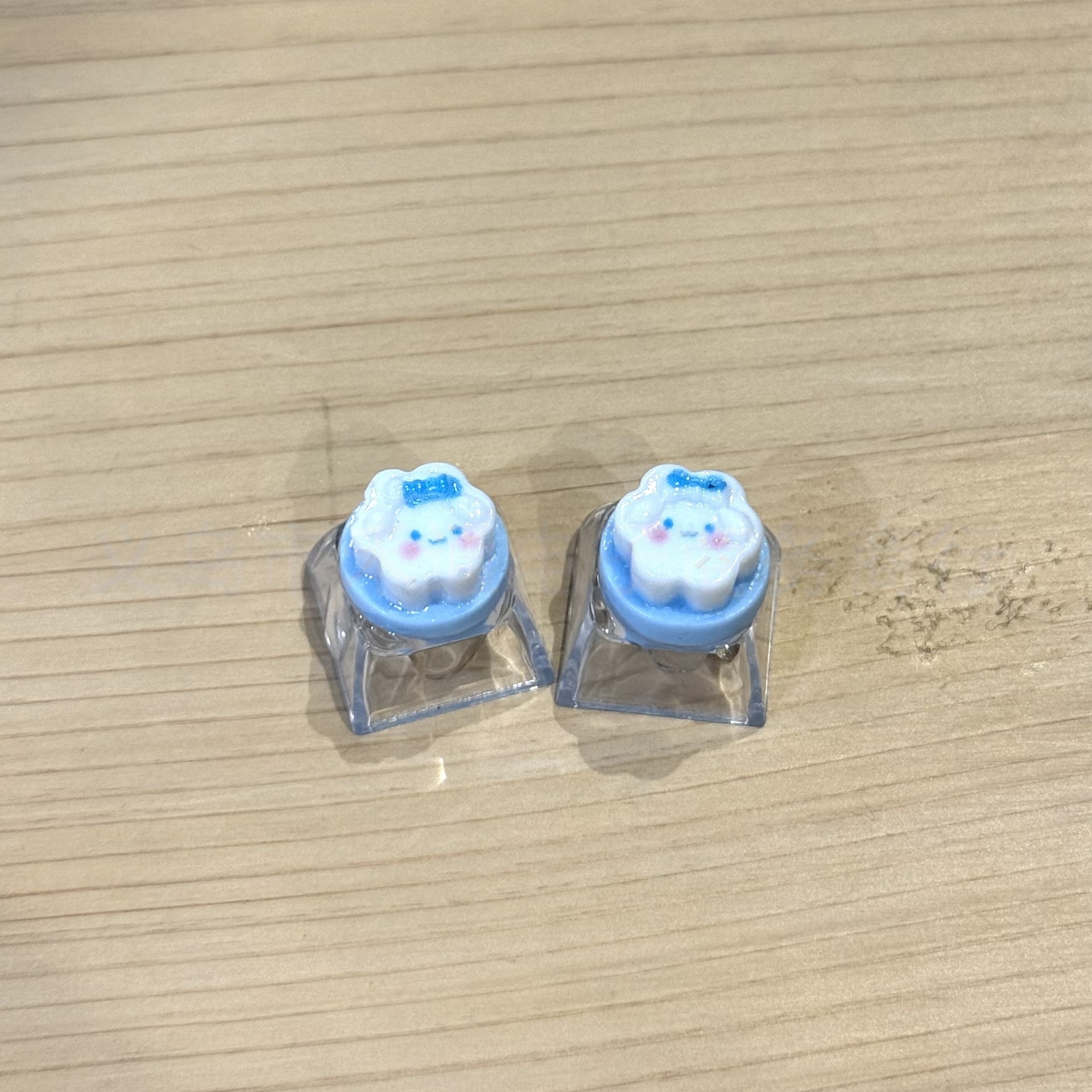 Bulk Decompression Creative Cartoon Animal Keycaps, Sublimation Animal Keyboard Parts for Custom Keychain Bag Charm Components