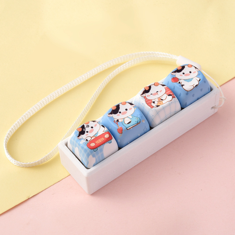 Wholesale Cute Animal Button Fidget Toy, Decompression Keychain Bag Charm Small Hanging Ornament for Gift Present