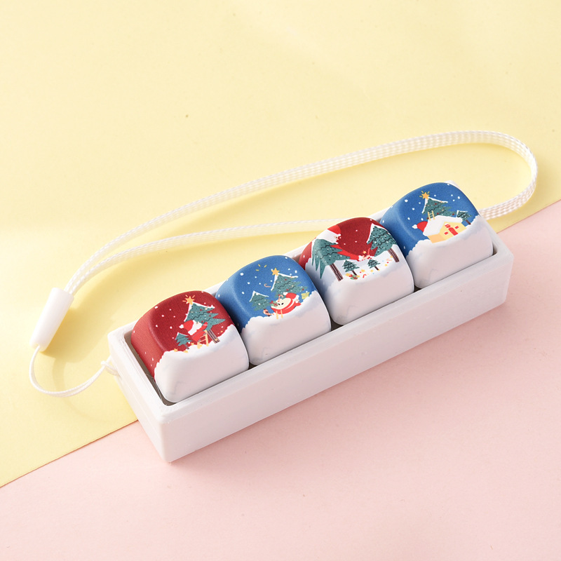 Wholesale Cute Animal Button Fidget Toy, Decompression Keychain Bag Charm Small Hanging Ornament for Gift Present