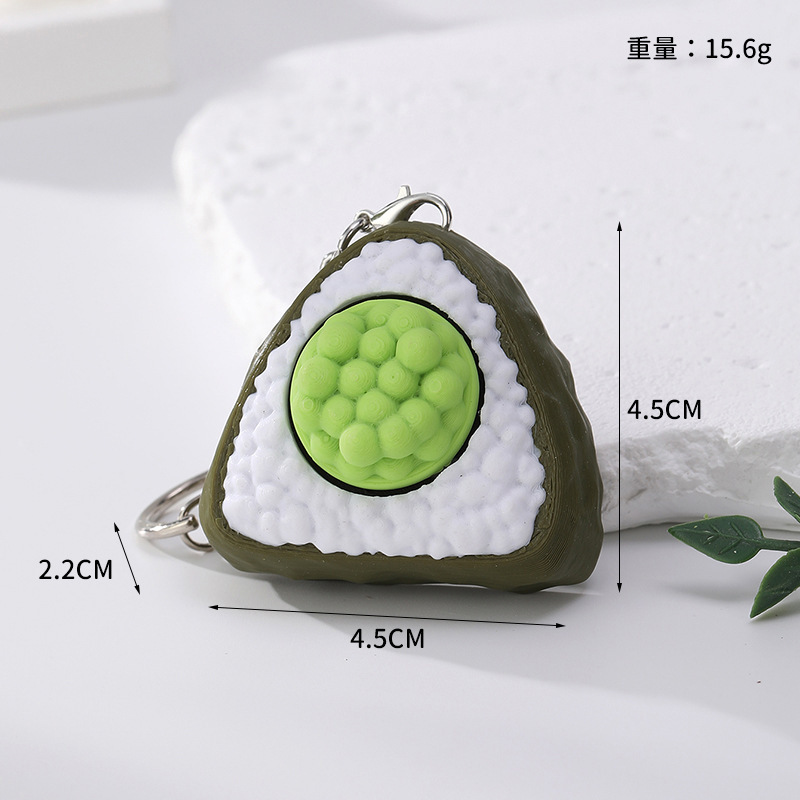 Fun Creative Finger Clicker Fidget Bulk, 3D‑Printed Decompression Hanging Pendant Toy for Hand‑made Bag Key Decor Gift