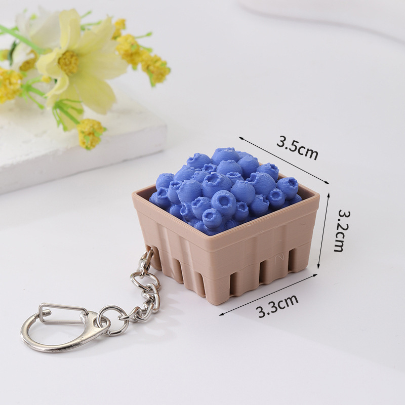 Wholesale 3D Printed Creative Finger Clicker Fidget Toy, Decompression Keychain Bag Charm Small Hanging Ornament for Gift Present