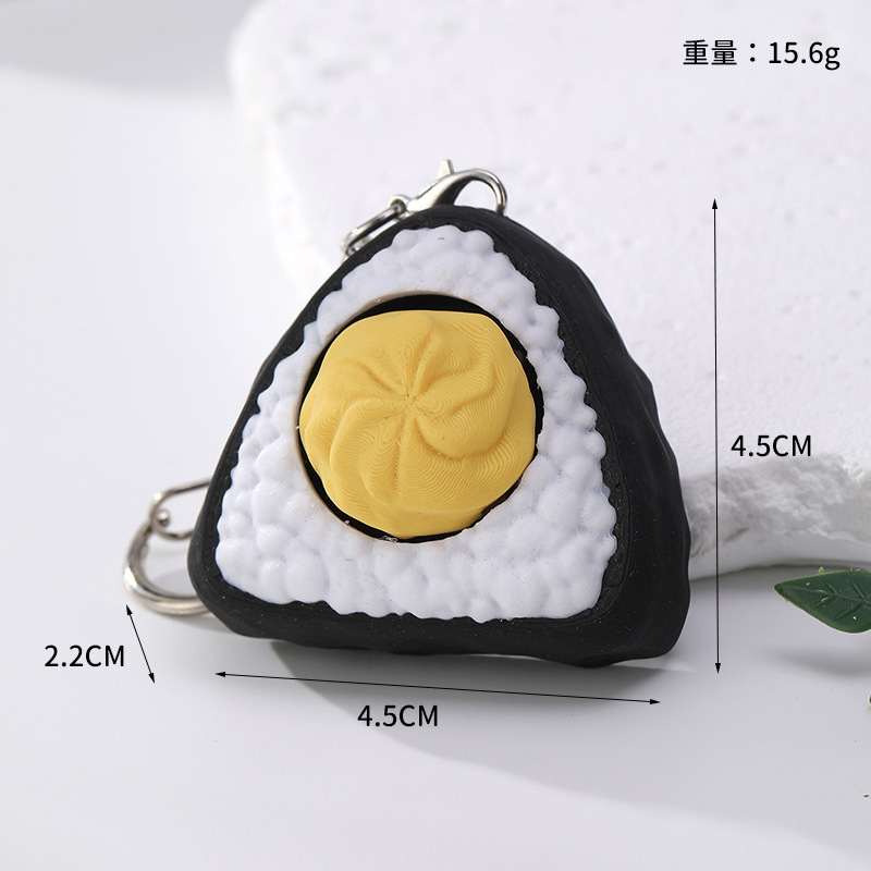 Fun Creative Finger Clicker Fidget Bulk, 3D‑Printed Decompression Hanging Pendant Toy for Hand‑made Bag Key Decor Gift
