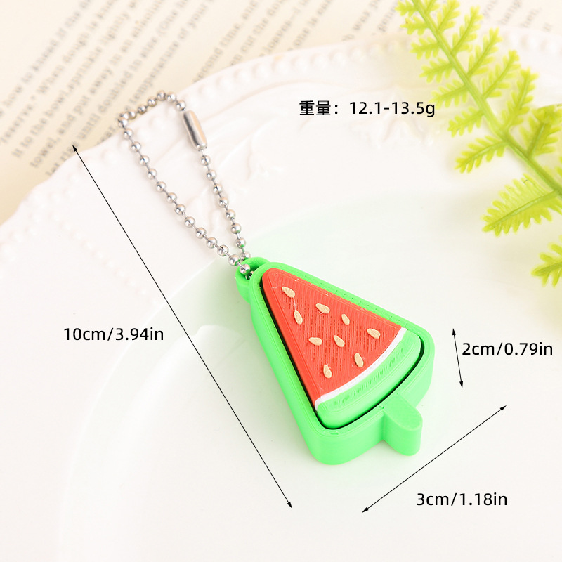 Craft Supply 3D Printed Creative Finger Press Fidget Keychain Bulk, Stress‑Relief Hanging Pendant for Party Favor Small Gift