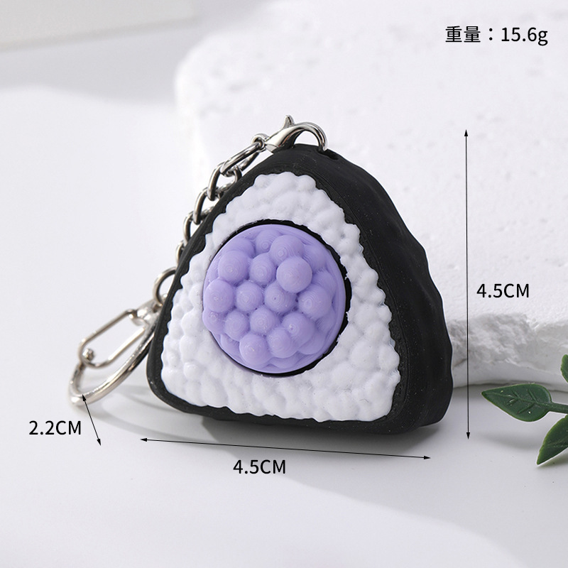 Fun Creative Finger Clicker Fidget Bulk, 3D‑Printed Decompression Hanging Pendant Toy for Hand‑made Bag Key Decor Gift