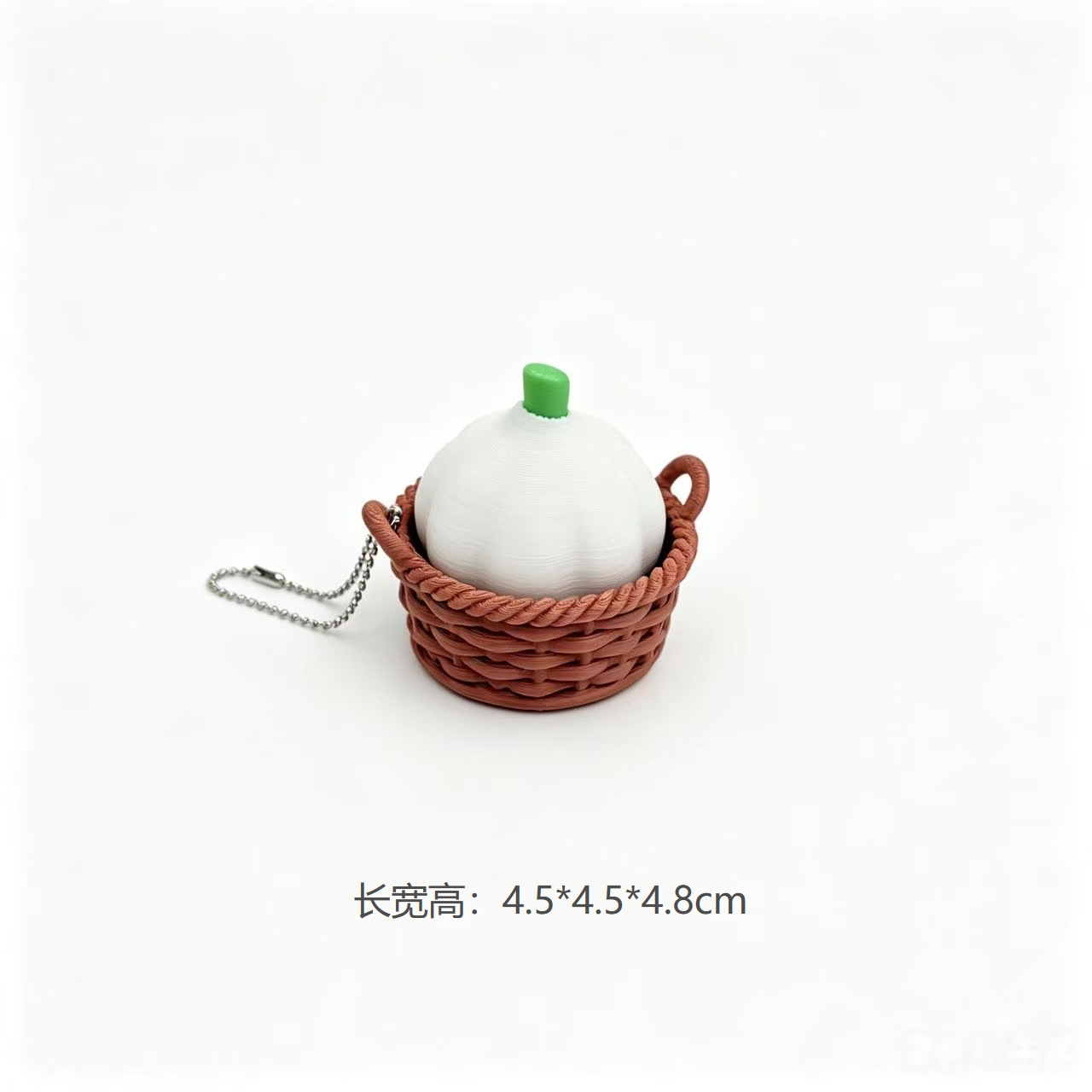 Wholesale 3D Printed Finger Press Fidget Clicker Keychain, Bulk Stress‑Relief Decompression Toy Bag Charm Pendant