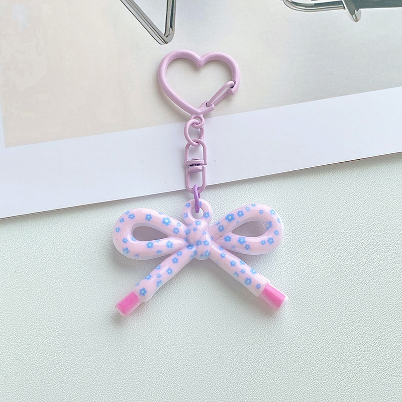Fashion Keychain Bag Charms Decorative Accessories for Handbag Backpack Ornament
