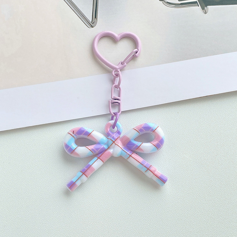 Fashion Keychain Bag Charms Decorative Accessories for Handbag Backpack Ornament