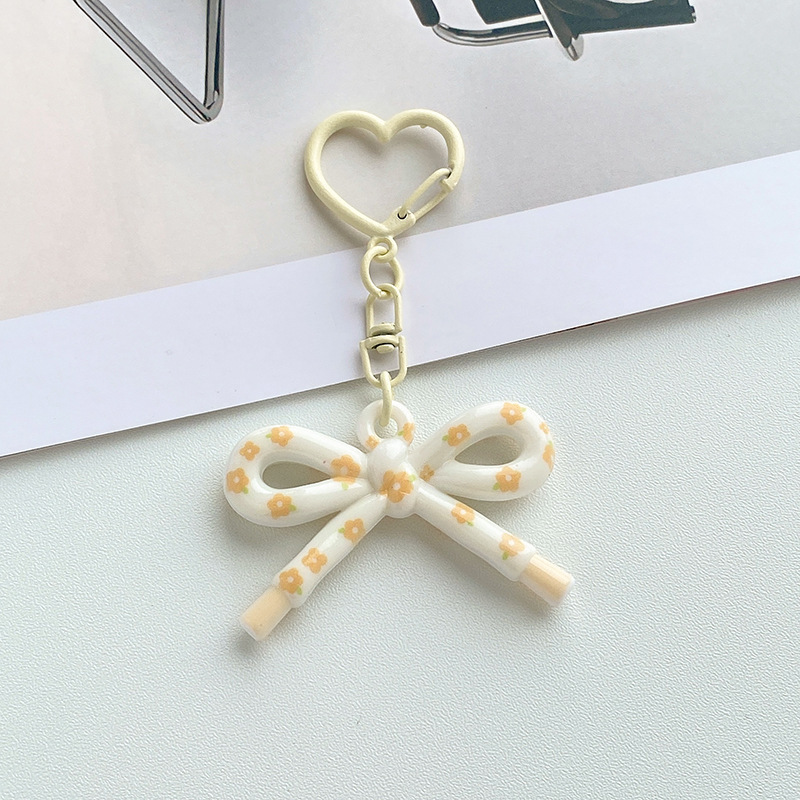 Fashion Keychain Bag Charms Decorative Accessories for Handbag Backpack Ornament