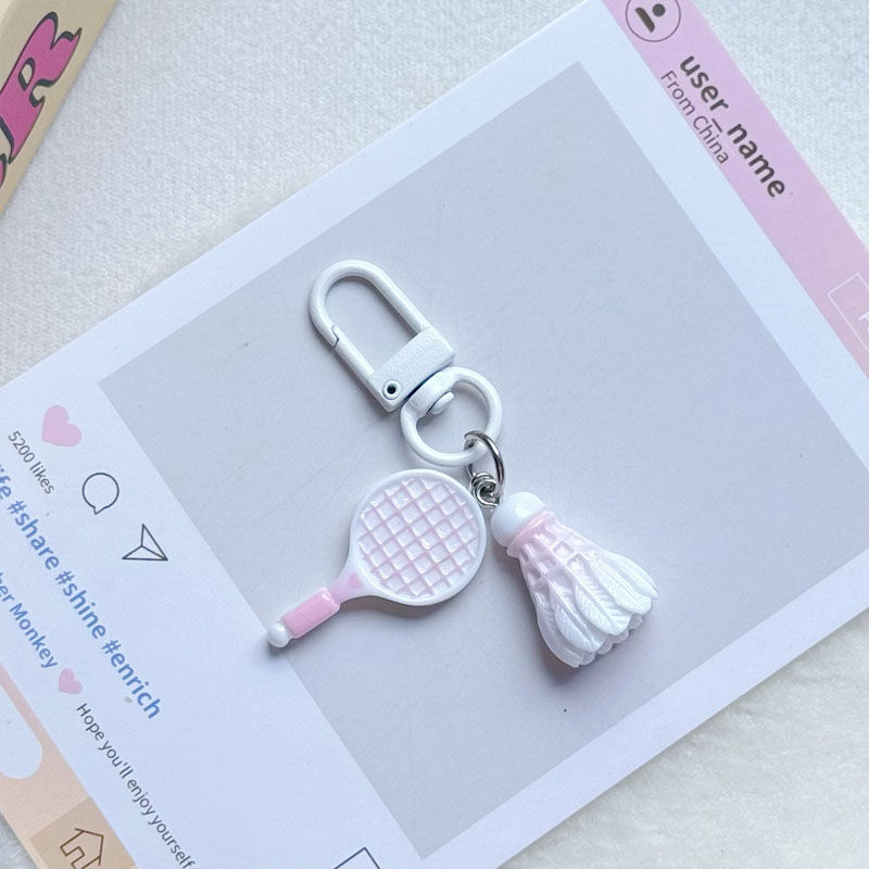 Trendy Hanging Bag Charm Keychain, Multi‑Purpose Decor Pendant for Purse & Backpack