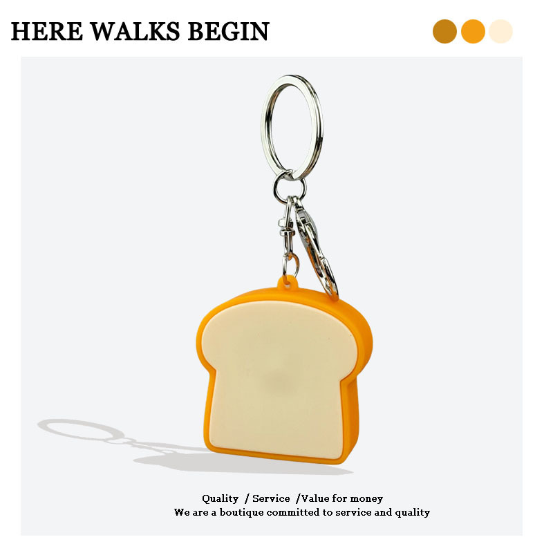 Novelty Finger Click Fidget Toy Keychain, Stress Relief Venting Pendant for Daily Carry