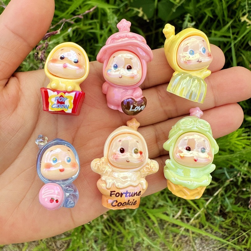 Multi‑Usage Resin Through Hole Beads, DIY Accessories for Phone Strap Keychain Beaded Pen Ornament