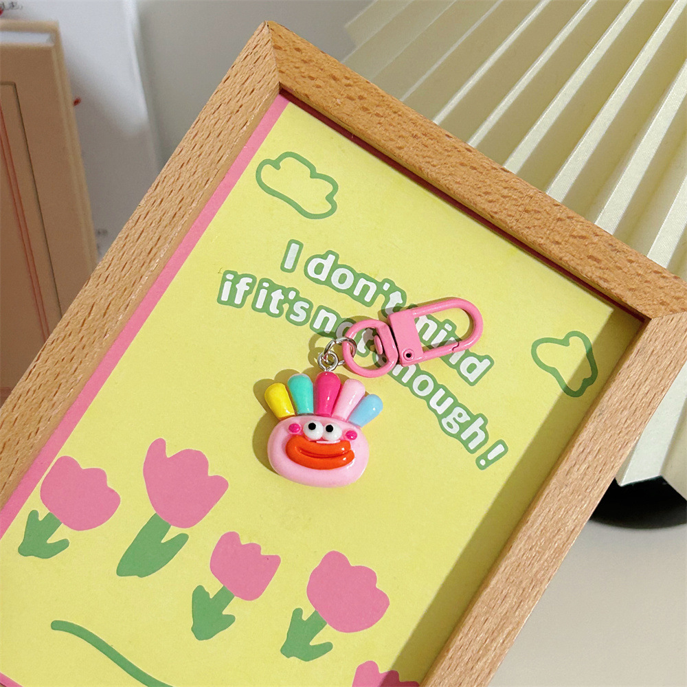Creative Statement Bag Hanging Pendant, Novelty Decor Keychain Accessory for Women Purse