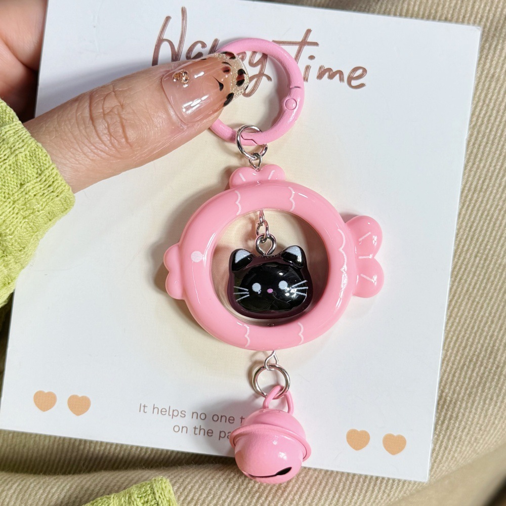 Eye‑Catching Creative Decorative Bag Pendant, Dual‑Use Keychain Charm for Handbag & Backpack