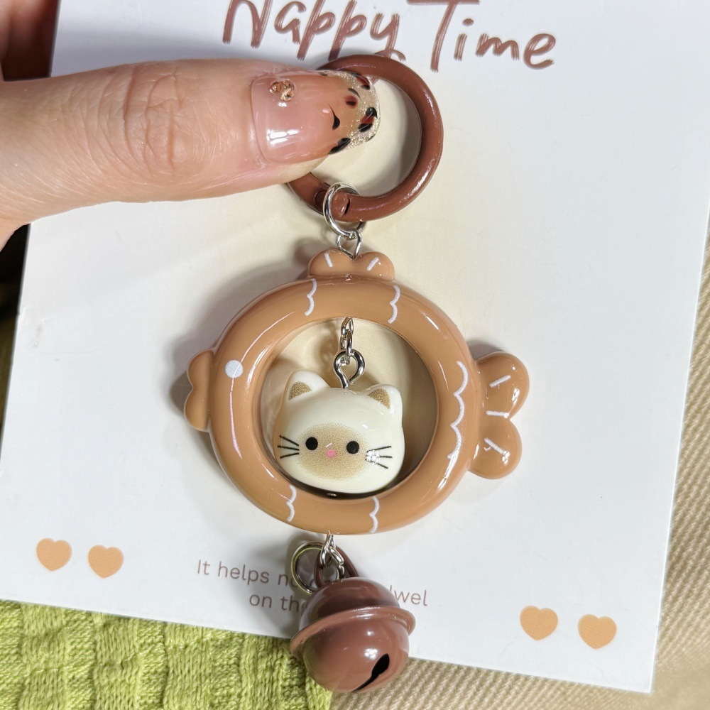 Eye‑Catching Creative Decorative Bag Pendant, Dual‑Use Keychain Charm for Handbag & Backpack