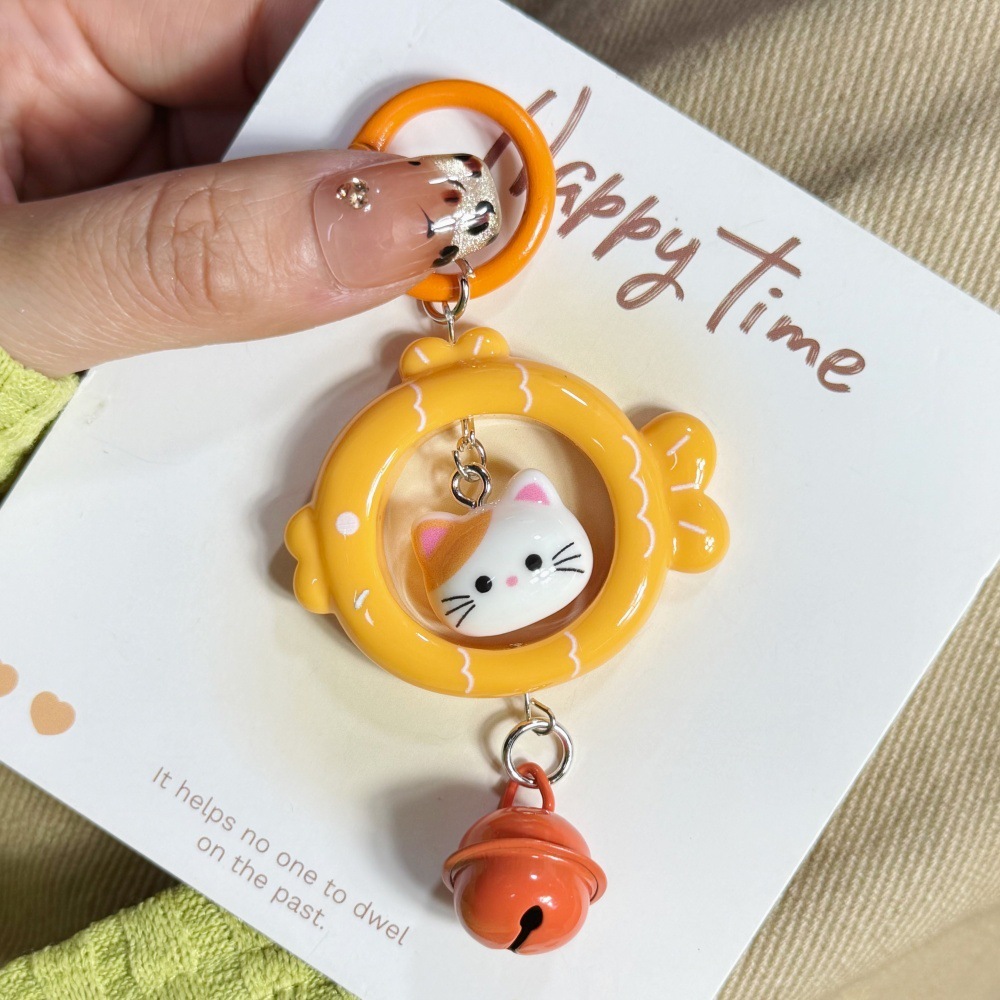 Eye‑Catching Creative Decorative Bag Pendant, Dual‑Use Keychain Charm for Handbag & Backpack