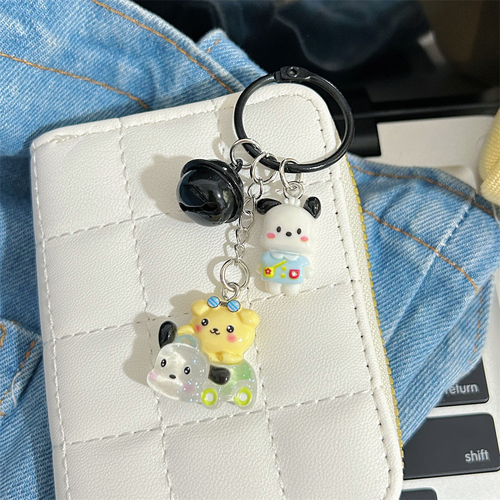 Minimalist Creative Bag Hanging Pendant, Decorative Keychain Charm for Daily Bag Styling