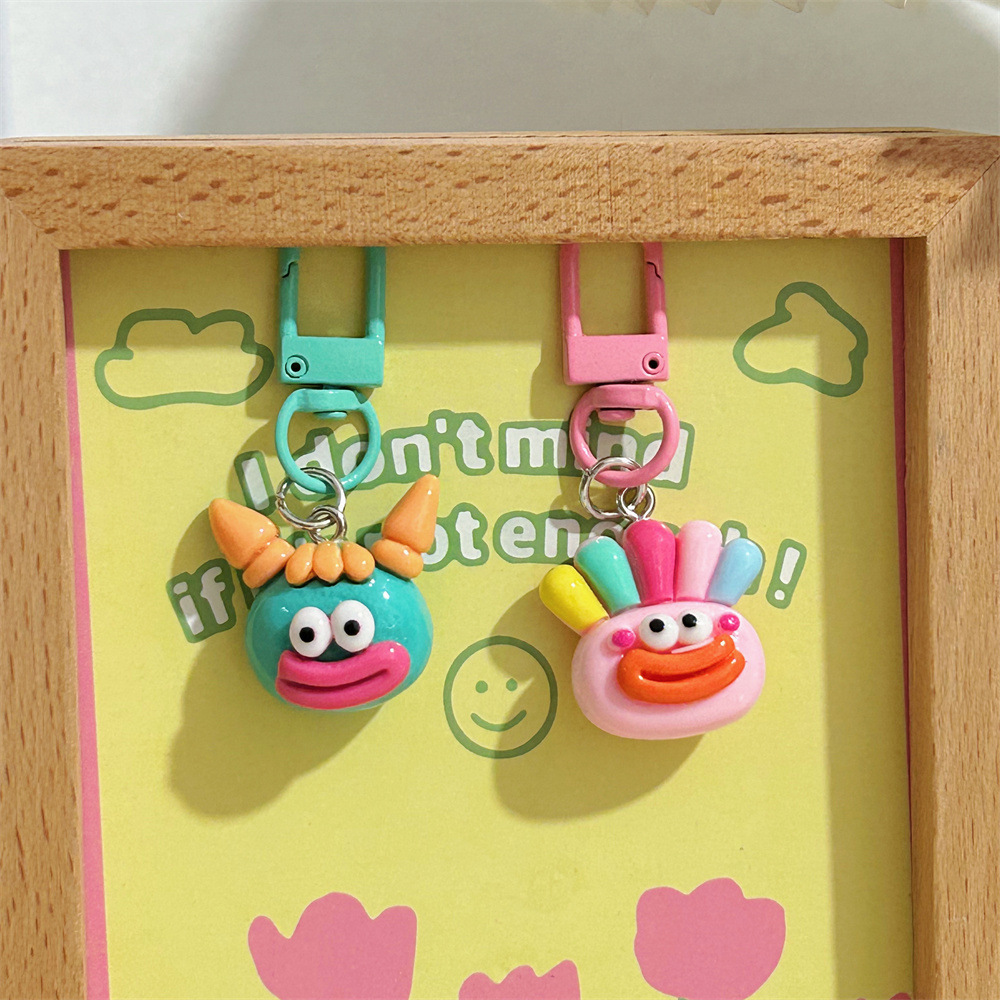 Creative Statement Bag Hanging Pendant, Novelty Decor Keychain Accessory for Women Purse