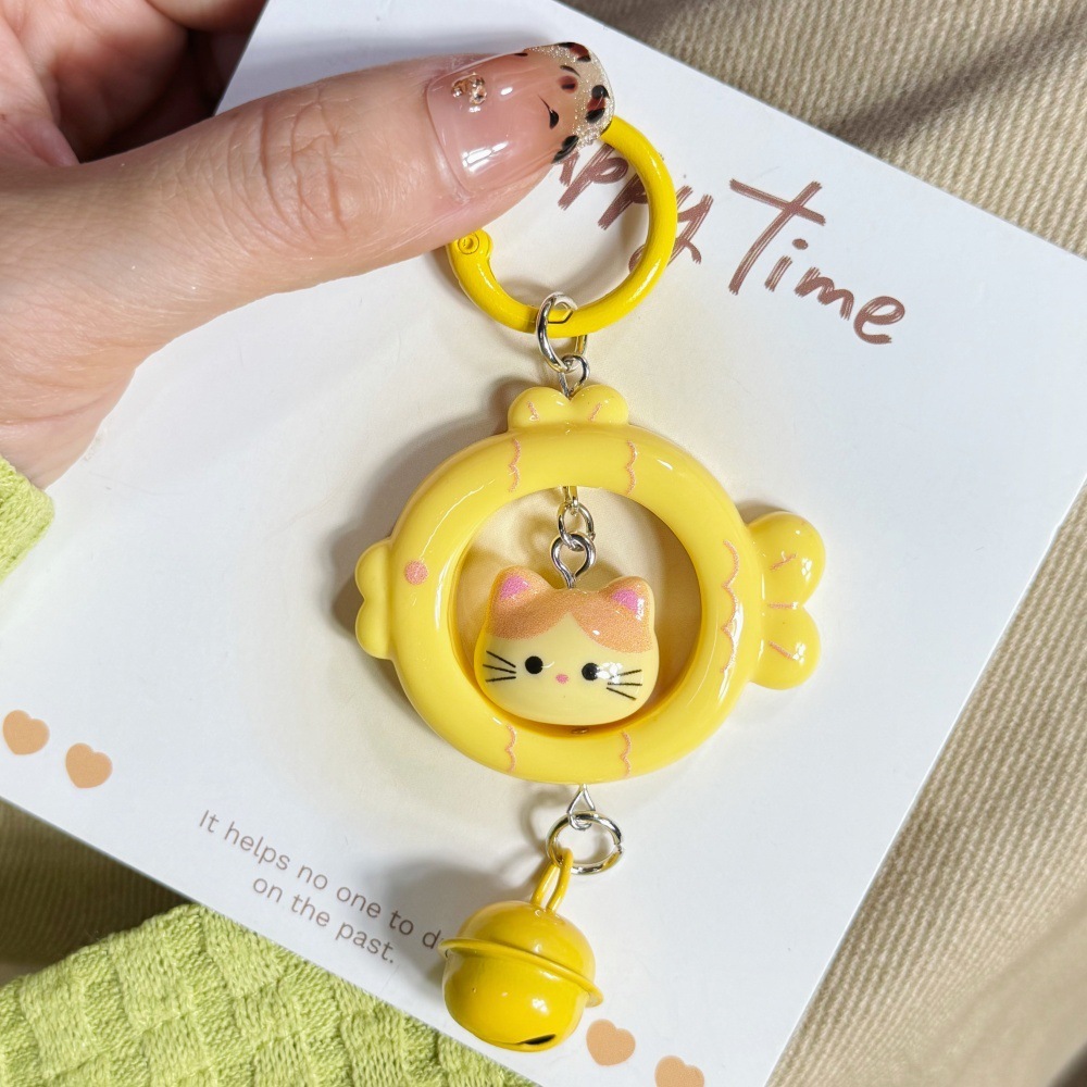 Eye‑Catching Creative Decorative Bag Pendant, Dual‑Use Keychain Charm for Handbag & Backpack