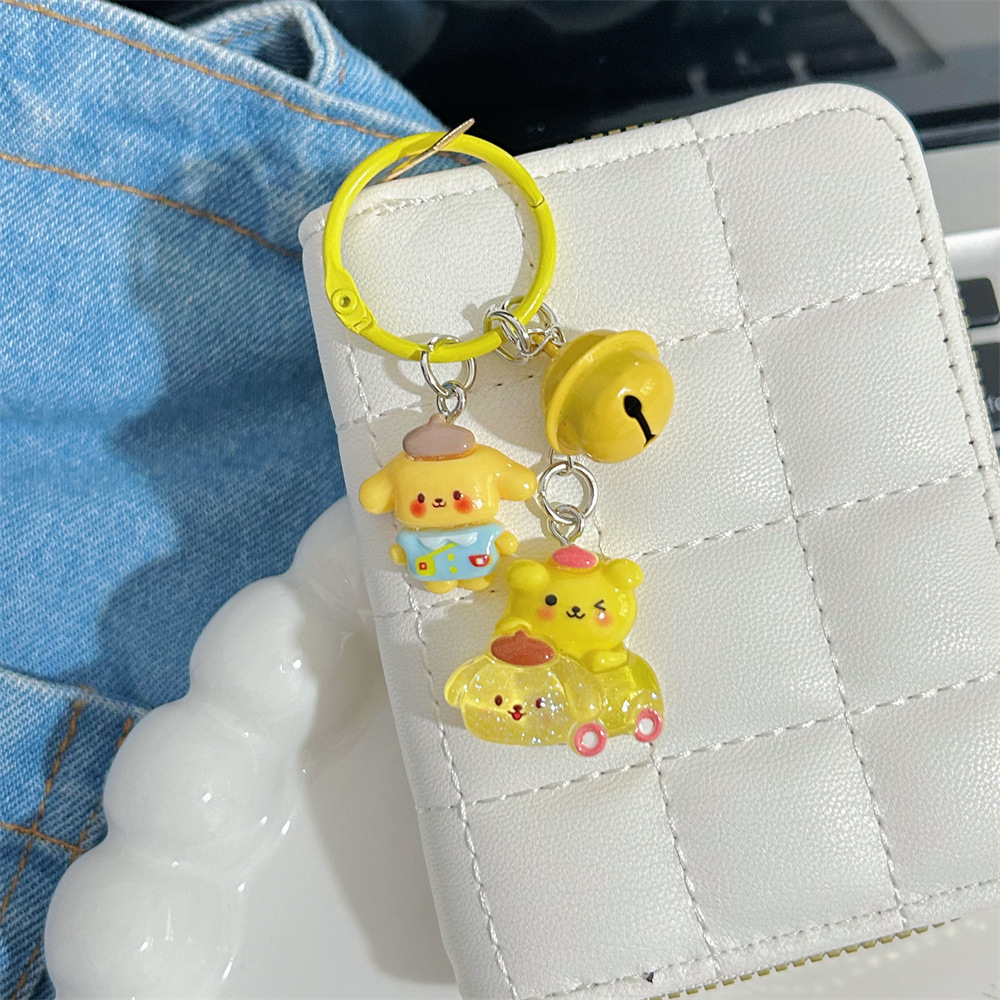 Minimalist Creative Bag Hanging Pendant, Decorative Keychain Charm for Daily Bag Styling