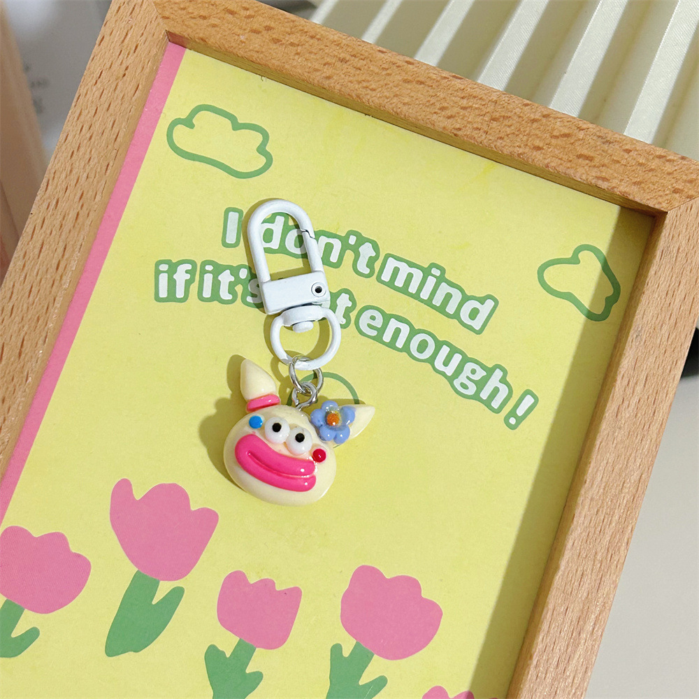 Creative Statement Bag Hanging Pendant, Novelty Decor Keychain Accessory for Women Purse