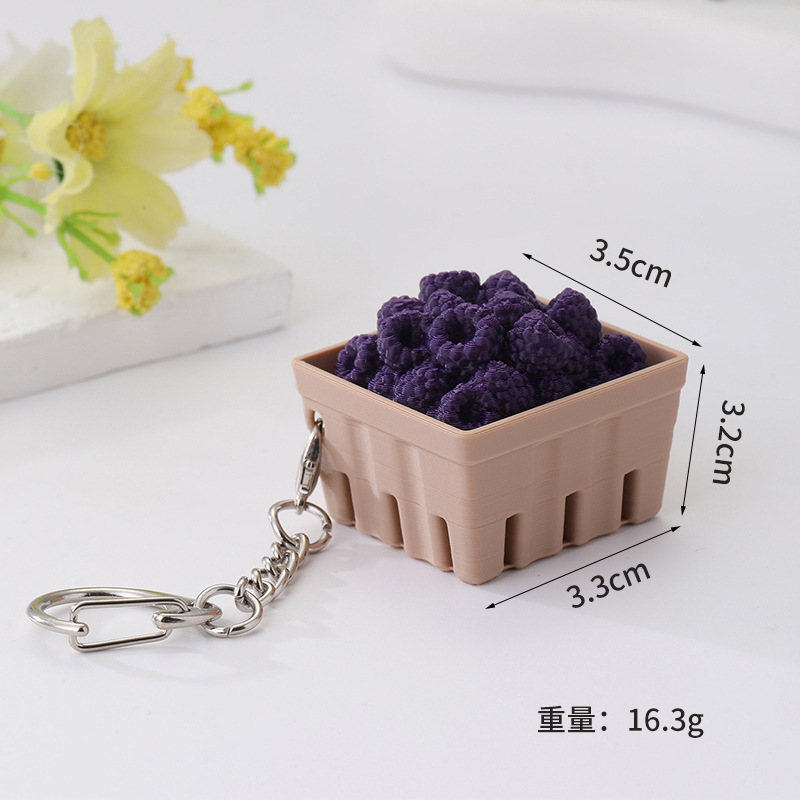 Wholesale 3D Printed Creative Finger Clicker Fidget Toy, Decompression Keychain Bag Charm Small Hanging Ornament for Gift Present
