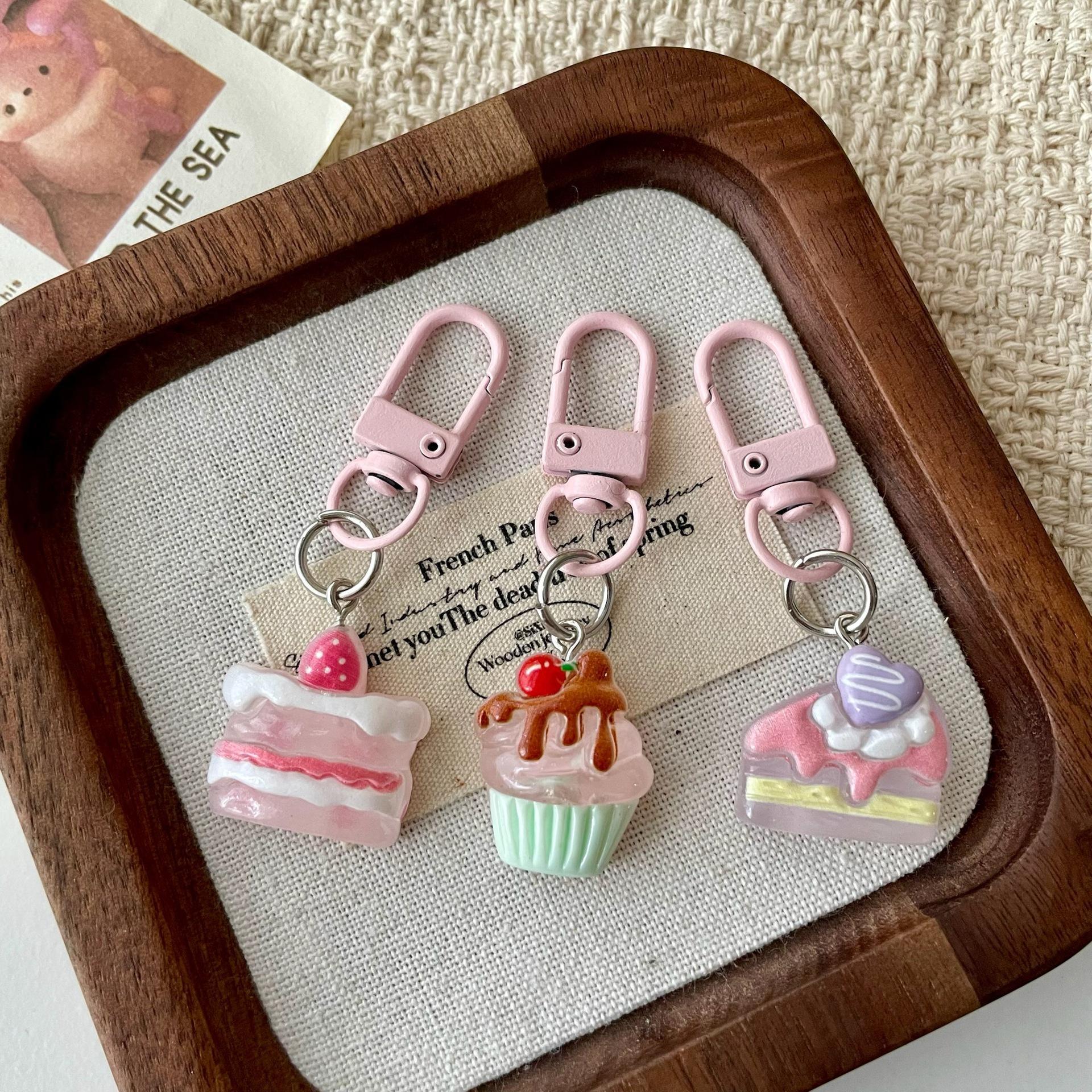 Trendy Cute Key Chain Pendant Creative Fashion Bag Charm Small Gift Jewelry