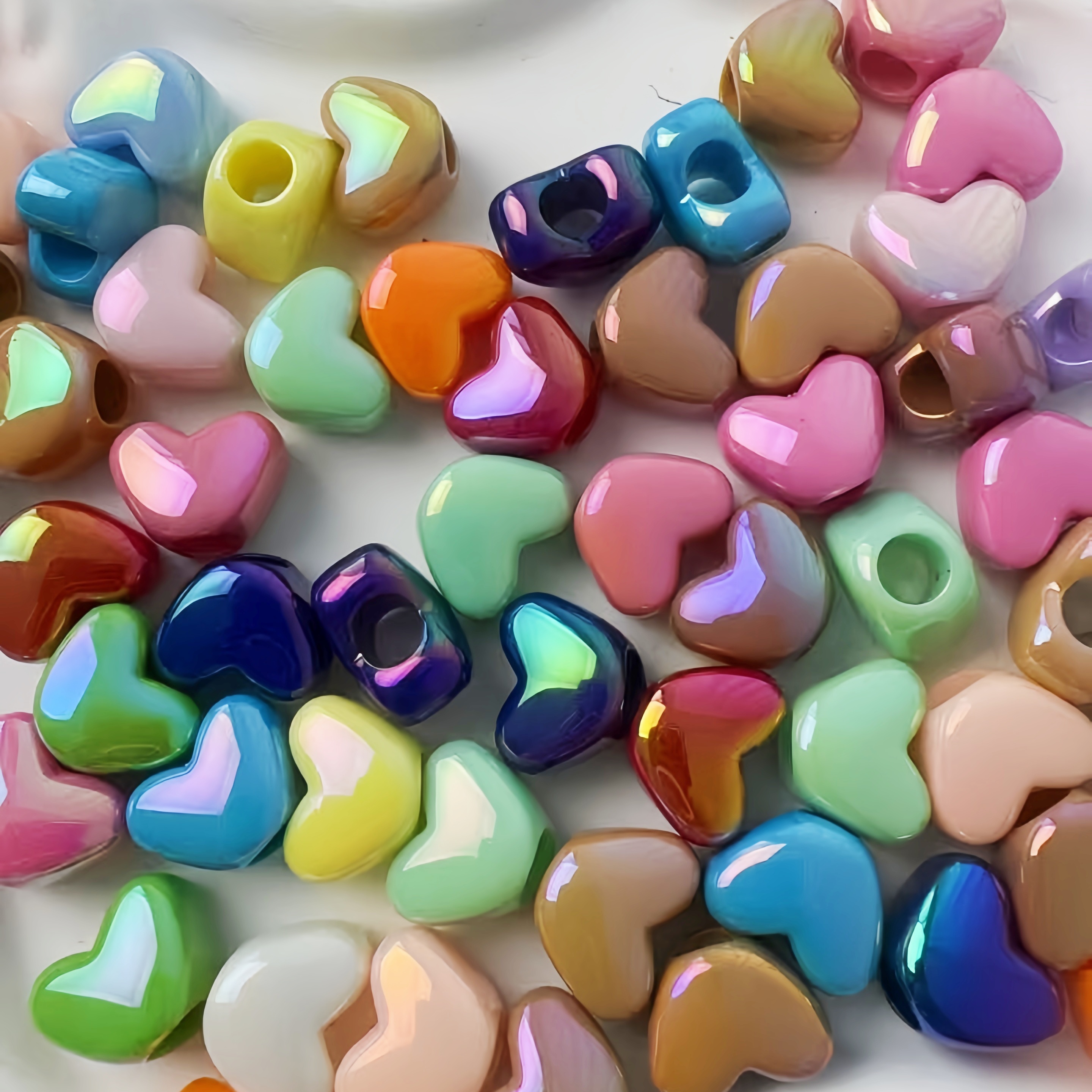 Creative DIY Alphabet Bead Keychain Making Supplies for Custom Key & Backpack Charms