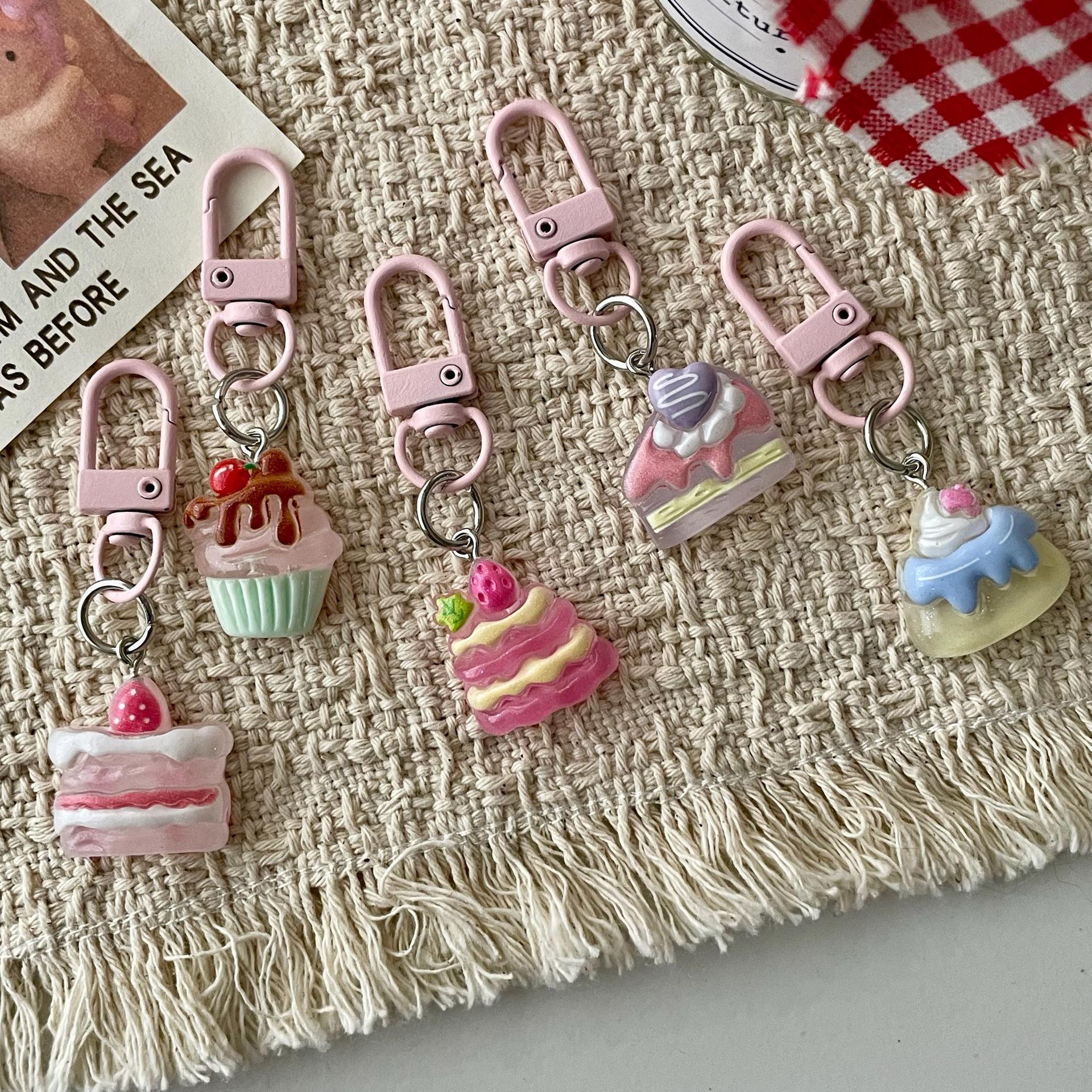 Trendy Cute Key Chain Pendant Creative Fashion Bag Charm Small Gift Jewelry