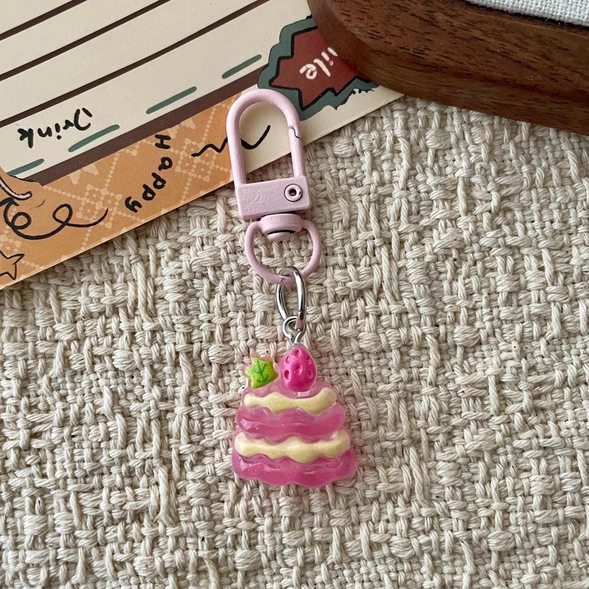 Trendy Cute Key Chain Pendant Creative Fashion Bag Charm Small Gift Jewelry