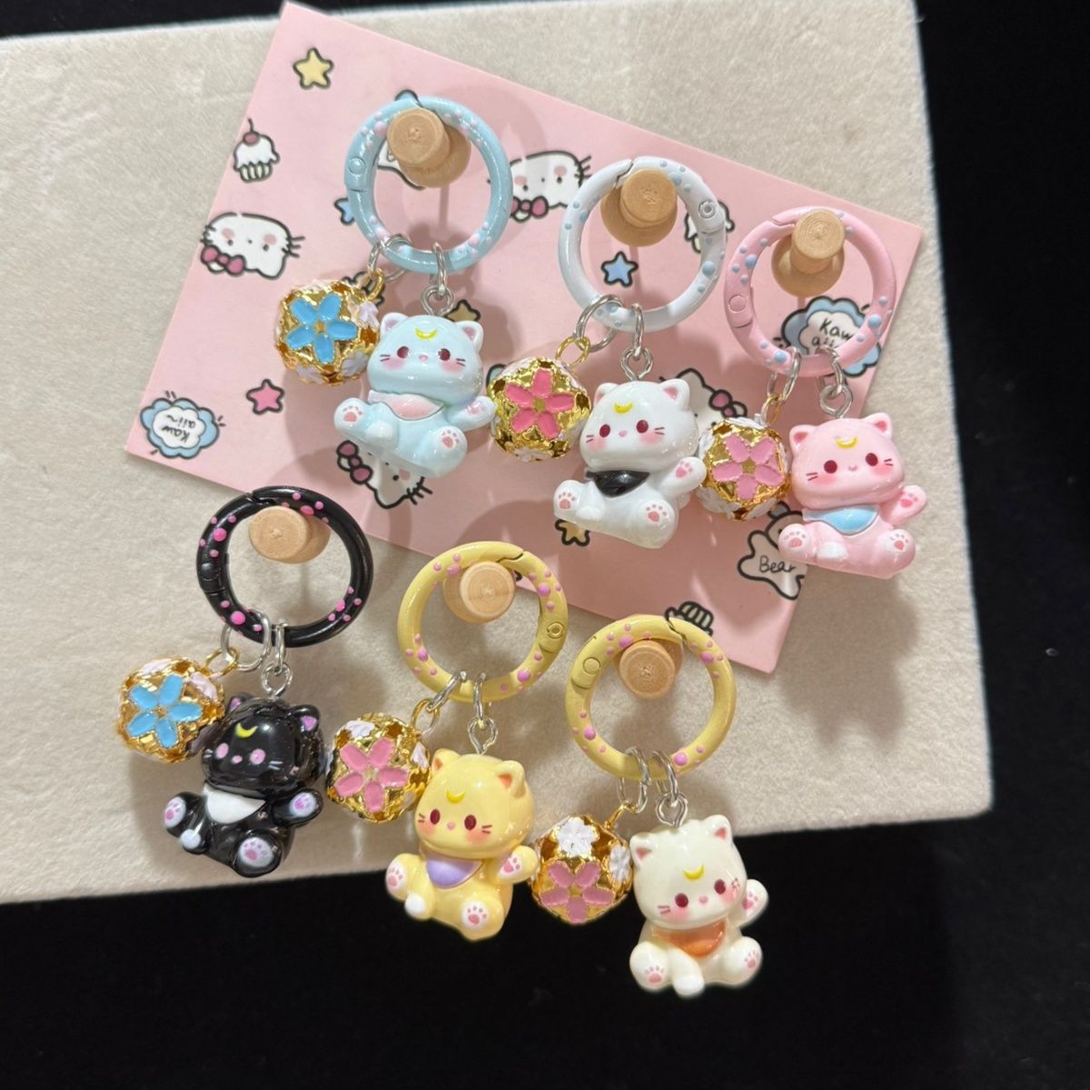 Creative Lovely Key Ring Ornament, Mobile Phone & Backpack Hanging Decor, Bulk Small Gifts